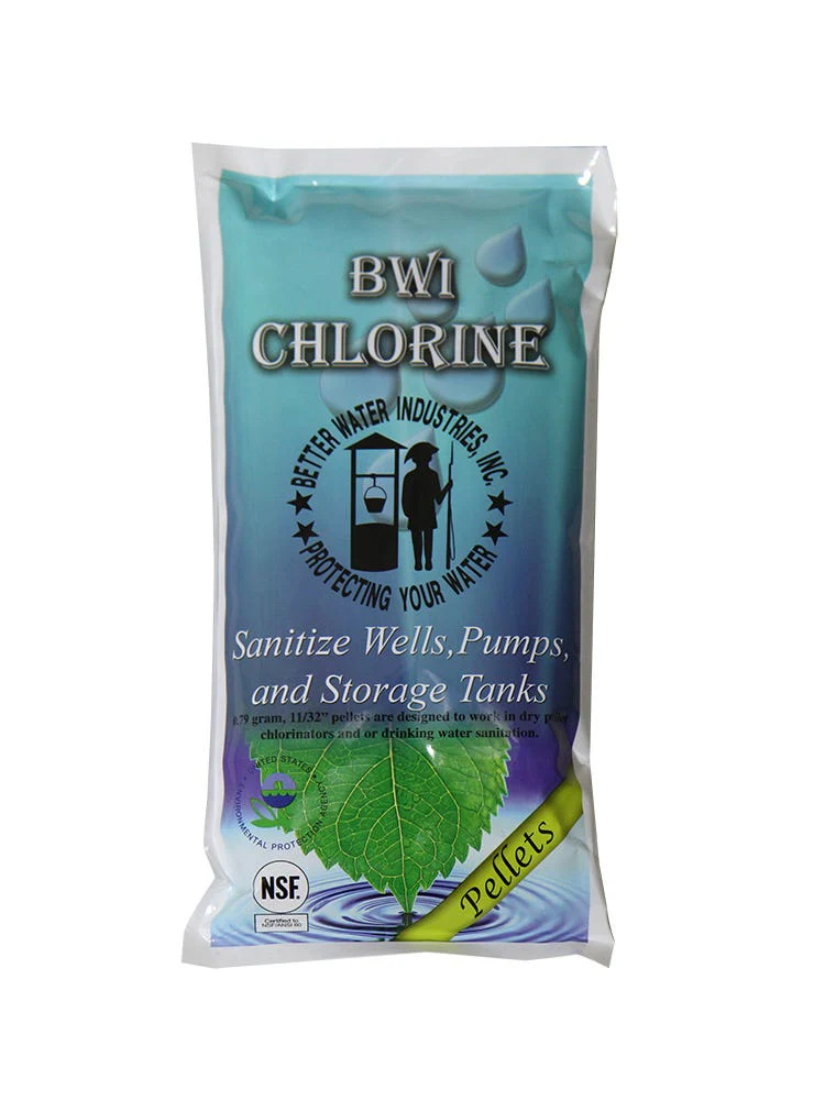 WELL PRO CHLORINE PELLETS .79 GRAM - 2.2 POUND BAG