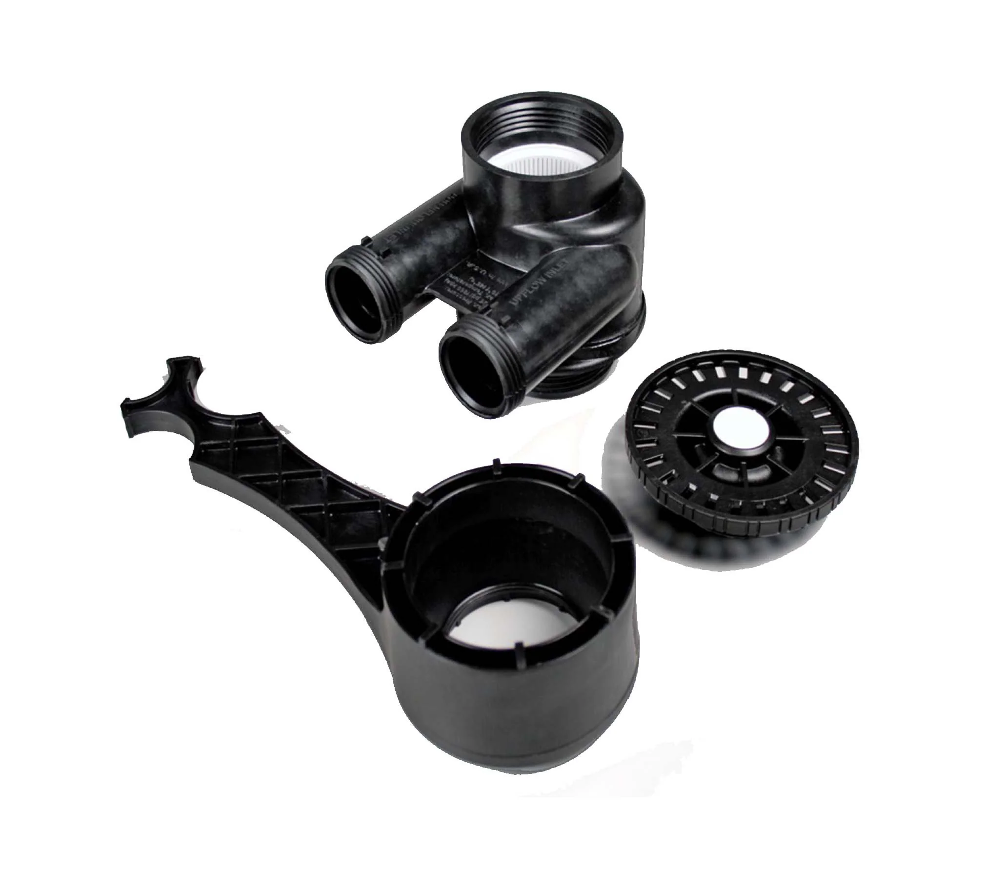 Clack 1"  D-Series In/Out Control Valve With Vent Trap