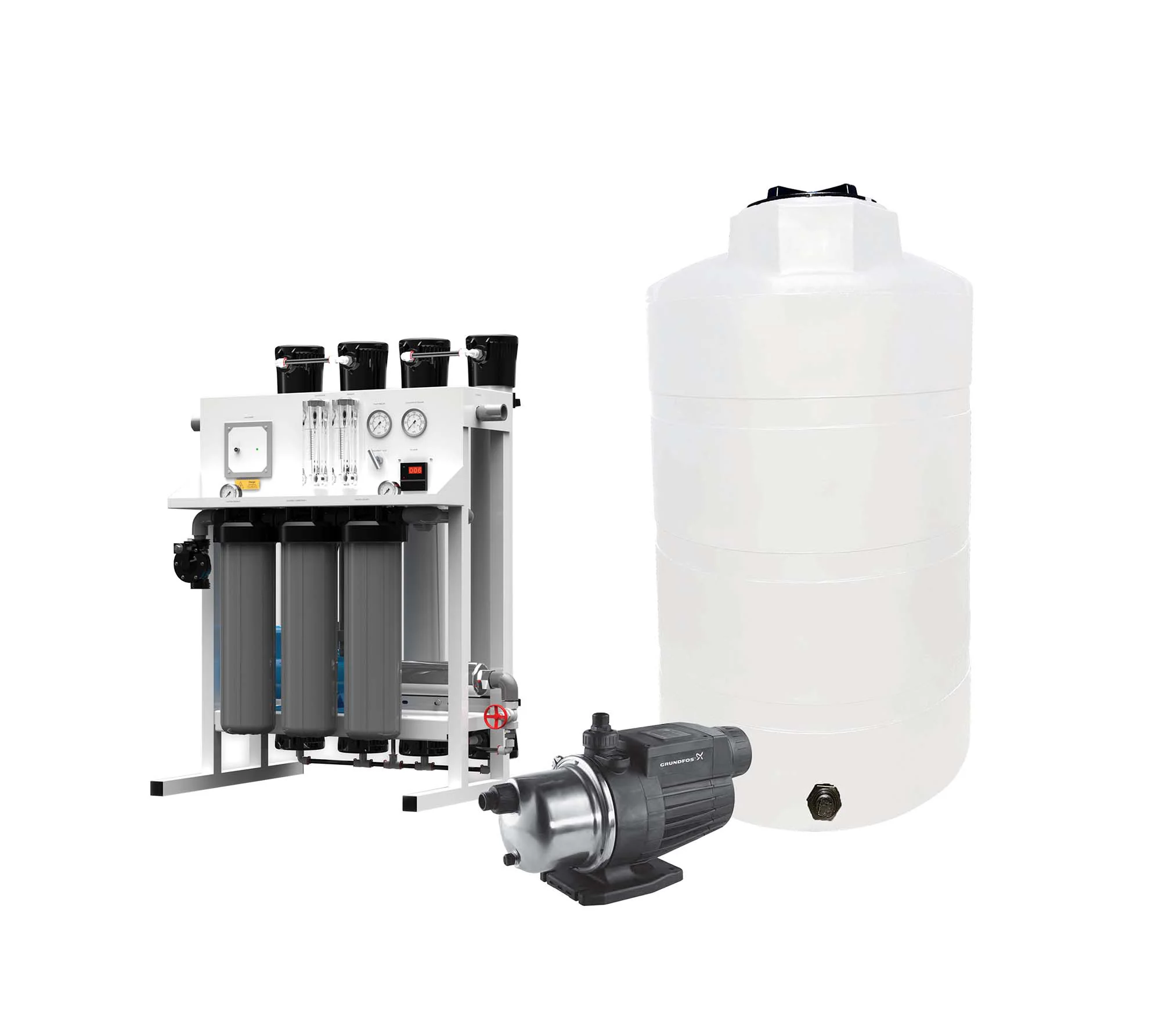 Complete 8800 GPD Commercial Water System