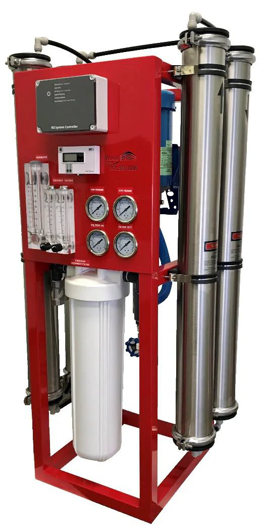 8000 GPD Complete Commercial Reverse Osmosis Water System with Tank and Post Treatment - Image 2