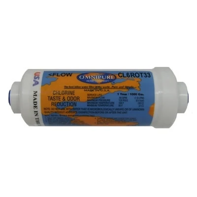 Inline GAC Carbon Filter 6"