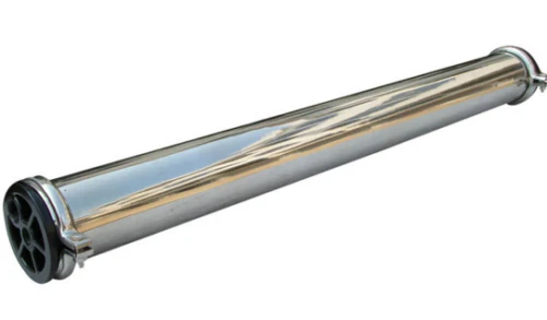 Stainless Steel Membrane Housing | 2.5" X 40" Reverse Osmosis Housing