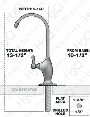 Vase Style Reverse Osmosis Faucet - Image 9