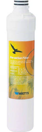 Watts Kwik Watts Change Carbon Yellow Water Filter | 13" WQCCC13